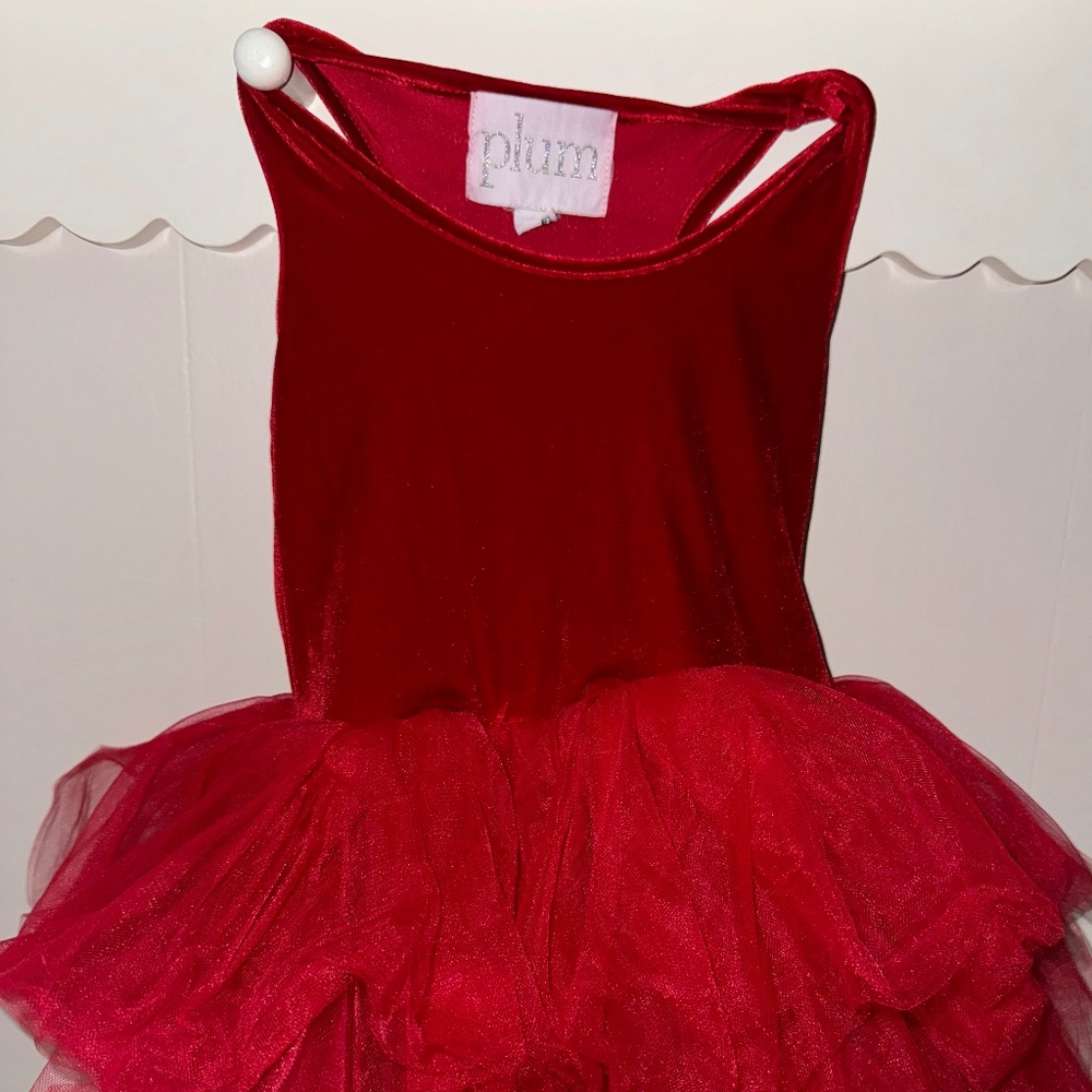 I love plum size 6 tutu dress